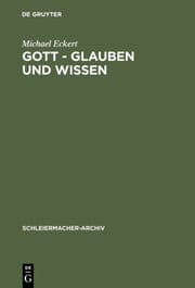 Cover von Gott - Glauben und Wissen
