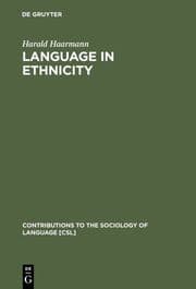 Cover von Language in Ethnicity