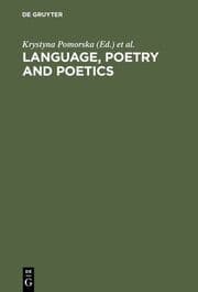 Cover von Language, Poetry and Poetics