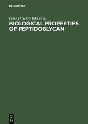 Cover von Biological Properties of Peptidoglycan
