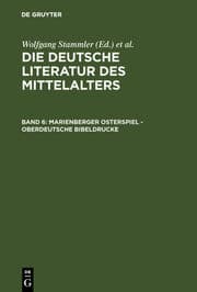Cover von Marienberger Osterspiel - Oberdeutsche Bibeldrucke