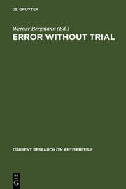 Cover von Error Without Trial