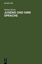 Cover von Jugend und ihre Sprache