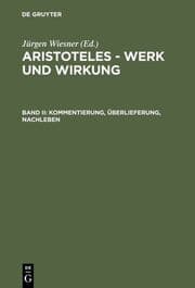 Cover von Kommentierung, Überlieferung, Nachleben