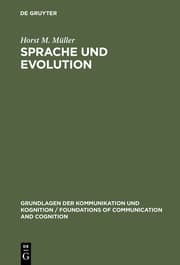 Cover von Sprache und Evolution