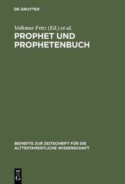 Cover von Prophet und Prophetenbuch