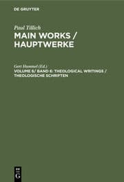 Cover von Theological Writings / Theologische Schriften