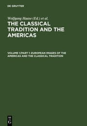 Cover von European Images of the Americas and the Classical Tradition