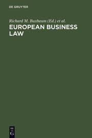 Cover von European Business Law