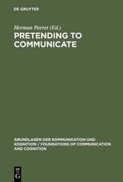 Cover von Pretending to Communicate