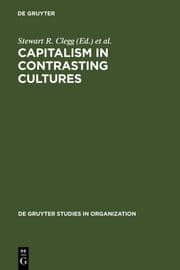 Cover von Capitalism in Contrasting Cultures