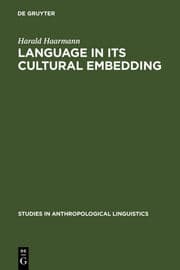 Cover von Language in Its Cultural Embedding