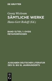 Cover von Ovids Metamorphosen
