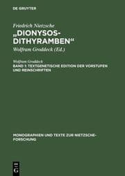 Cover von 'Dionysos-Dithyramben'