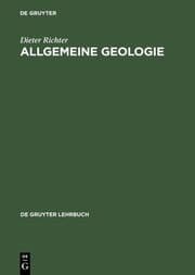 Cover von Allgemeine Geologie