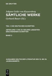 Cover von Die deutschen Schriften
