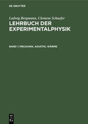 Cover von Lehrbuch der Experimentalphysik 1