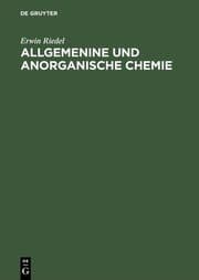 Cover von Allgemenine und anorganische Chemie