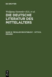 Cover von 'Revaler Rechtsbuch' - Sittich, Erhard