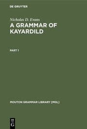 Cover von A Grammar of Kayardild
