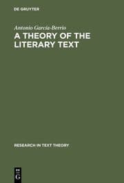 Cover von A Theory of the Literary Text