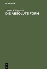 Cover von Die absolute Form