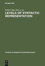 Cover von Levels of Syntactic Representation