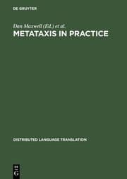 Cover von Metataxis in Practice