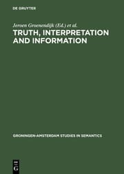 Cover von Truth, Interpretation and Information