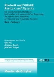 Cover von Rhetorik und Stilistik / Rhetoric and Stylistics