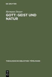 Cover von Gott: Geist und Natur