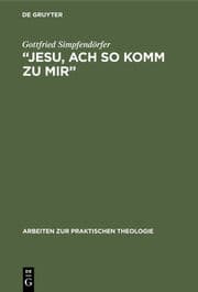 Cover von Jesu, ach so komm zu mir