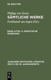 Cover von Adriatische Rosemund