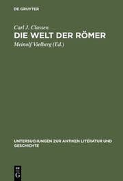 Cover von Die Welt der Römer