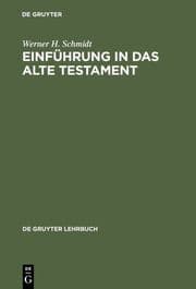 Cover von Einführung in das Alte Testament