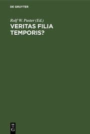 Cover von Veritas filia temporis?