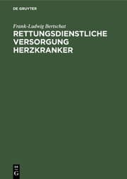 Cover von Rettungsdienstliche Versorgung Herzkranker