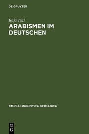 Cover von Arabismen im Deutschen