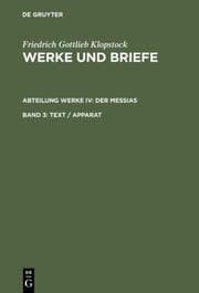 Cover von Text / Apparat