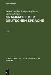 Cover von Grammatik der deutschen Sprache