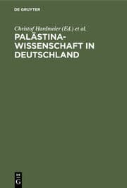 Cover von Palästinawissenschaft in Deutschland
