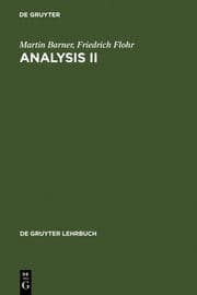 Cover von Analysis II