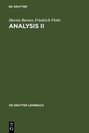 Cover von Analysis II