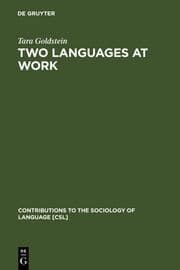 Cover von Two Languages at Work