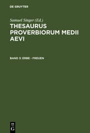 Cover von Erbe - freuen