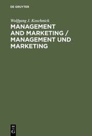 Cover von Management