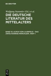 Cover von Ulrich von Lilienfeld - 'Das zwölfjährige Mönchlein'