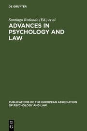 Cover von Advances in Psychology and Law