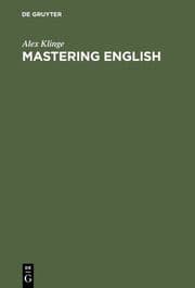 Cover von Mastering English