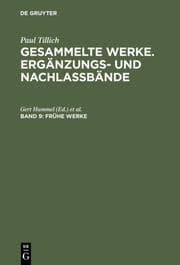 Cover von Frühe Werke